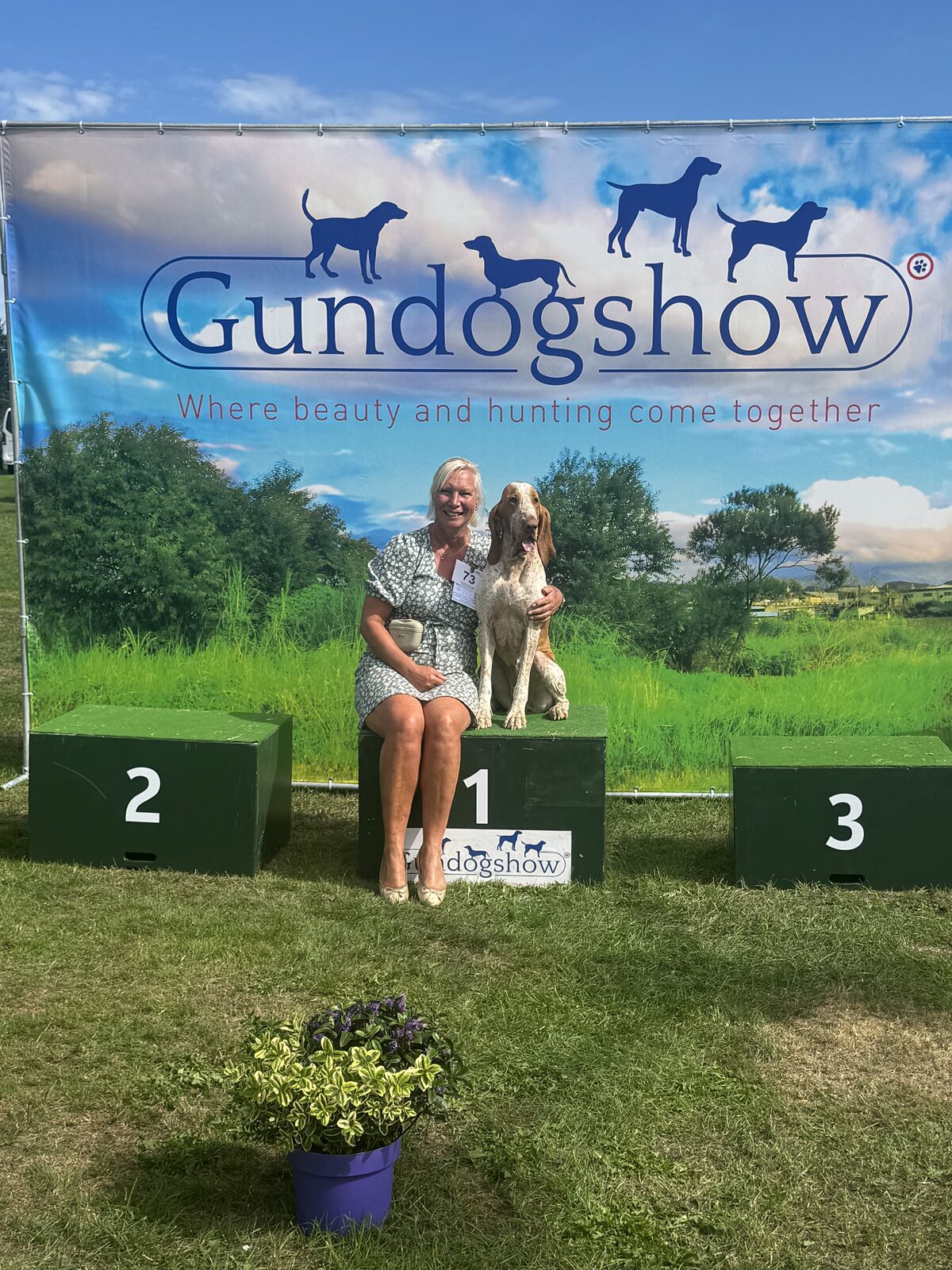 Truusje op de eerste plaats in Volkel