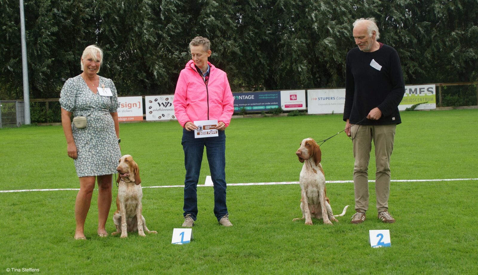 Dotje als Beste Puppy op de clubmatch in Woerden
